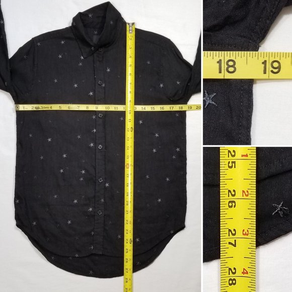 RAILS Robyn Button-Up Shirt Top 5567E1M - Picture 12 of 16